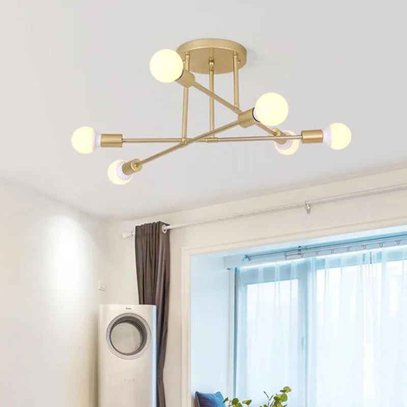 

Modern LED Ceiling Chandelier Lighting Living Room Bedroom Chandeliers Creative Home Lighting Fixtures