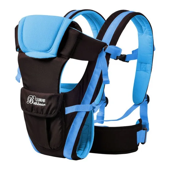 

Breathable Multifunctional Front Facing Baby Sling Carrier Infant Comfortable Wrap Sling Baby Backpack 2-30 Months