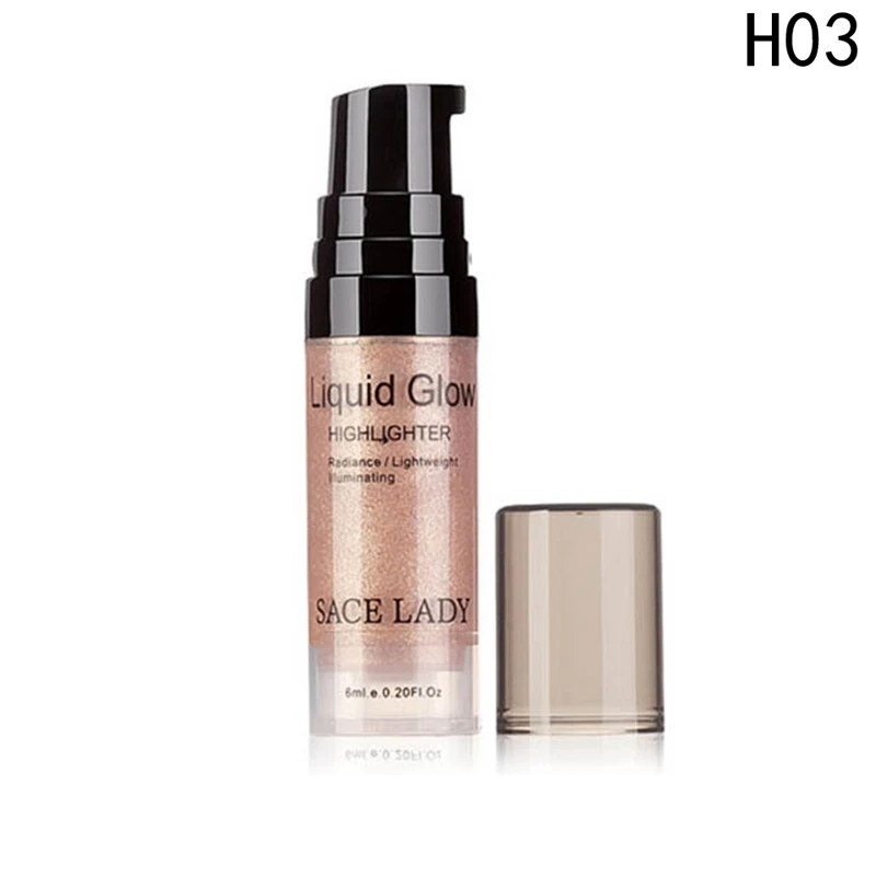 6 мл Крем-Хайлайтер для лица жидкий осветитель макияж Shimmer Glow Kit Макияж лица осветление блеск бренд Косметика