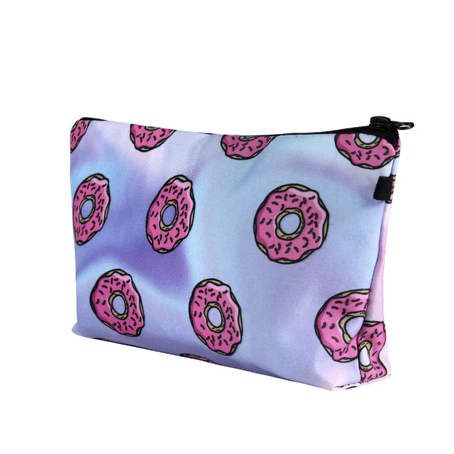Jom Tokoy Printing Makeup Bags With Multicolor Pattern Cute Cosmetics Pouchs For Travel Ladies Pouch Women Cosmetic Bag -