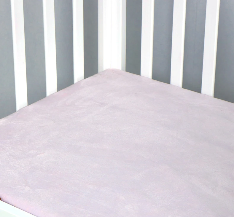 Плюшевая мягкая простыня детская кроватка/корзина/наматрасник популярные детские постельные принадлежности