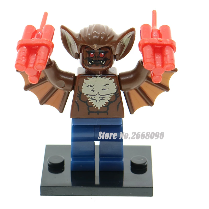 

Single Sale Man Bat 70905 The Batman Movie Super Hero Mini Dolls Building Blocks kids diy bricks educational toy