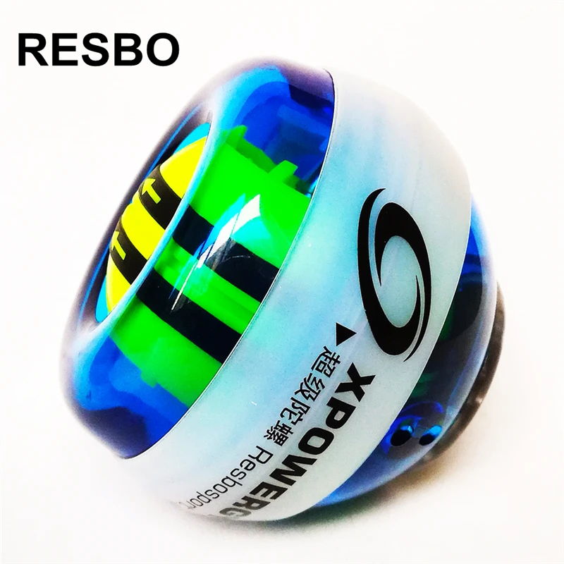 Force Ball Gyroscope Ball Gyro Power Wrist Ball LED Speed Meter 12000 RPMS Autostart Power Strengthener F