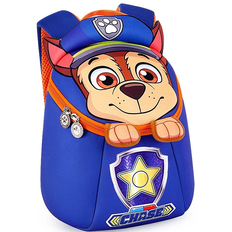2019 Paw patrol Детский водонепроницаемый рюкзак школьный ранец фигурка Chase Skye значок