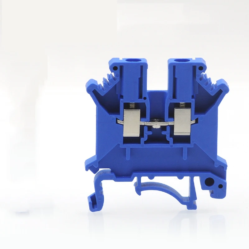 

Wire Terminal Block 10pcs 50pcs 100pcs Blue UK3N Din Rail Electrical Conductor Terminal Block Cable Connector UK-3N