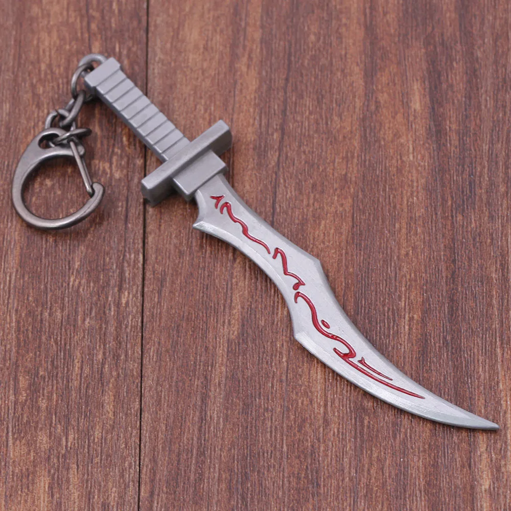 

[LOL] Sinister Blade Katarina Weapon Keychain Model Toy Blade Broadsword Metal Key Ring Game Collection Cool Gift 2018 New