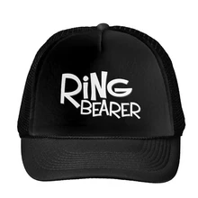 Хипстерское кольцо носитель бейсболка с буквами Бейсболка для женщин и мужчин унисекс сетка регулируемый размер черный белый Прямая поставка M-45