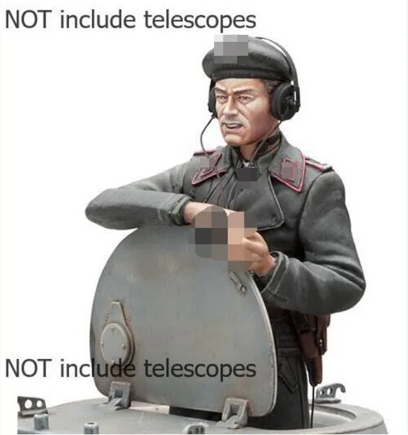 

1/16 Scale Assembly Resin Figure Kit Panzer Commander
