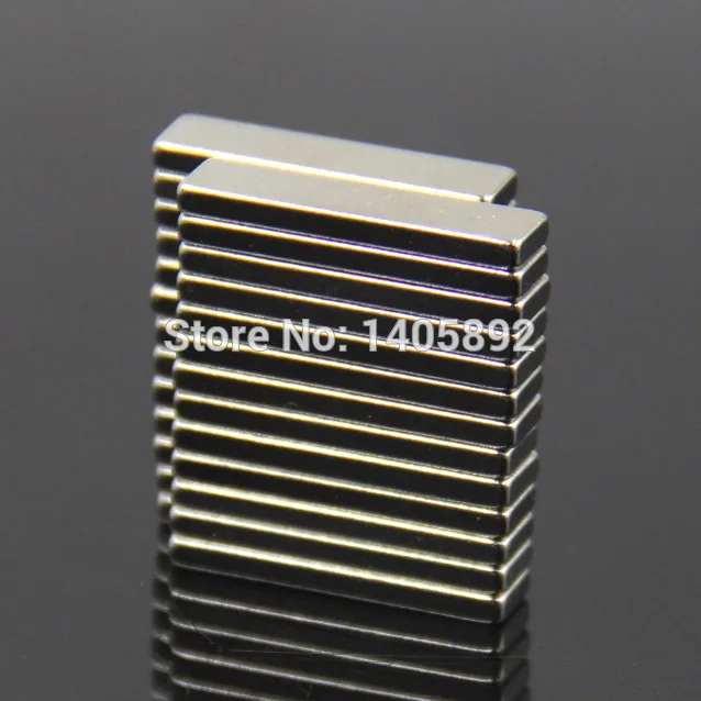 

2pcs Super Powerful Strong Rare Earth Block NdFeB Magnet Neodymium N35 Magnets F40*10*2mm- Free Shipping
