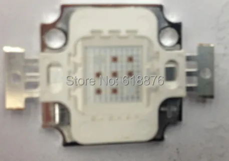 

free shipping 10W Red 660nm + Blue 455nm 7:2 High Power LED for Plant Grow Growth light Lamp 20V-25V 350mA