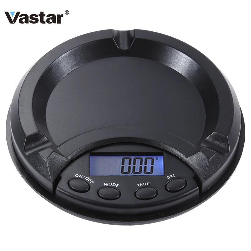 

Vastar Precision Digital Scales 200g x 0.01g/500g x 0.1g Digital Powder Grain Jewelry Pocket Scales