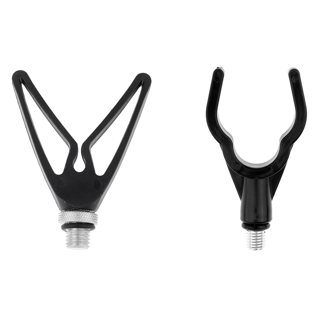2pcs Fishing Tackle Rod Pod Butt Rest Coloured inserts for Bite Alarms Bank Sticks