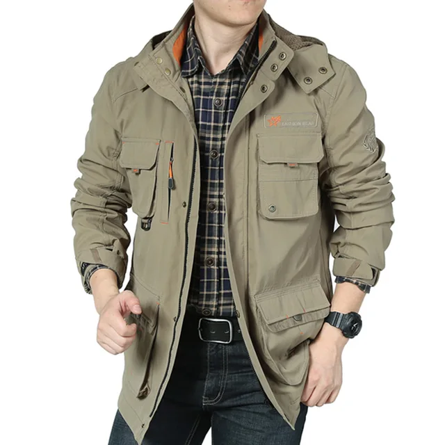 New 2018 Military Jackets Men Winter Autumn Tactical Army Jacket Bomber
