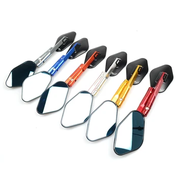 

Universal Motorcycle Scooters Racer Rearview Back Side View Mirror For YAMAHA YZF R1 R6 R3 R25 Tmax 500 530 MT07 MT09 FZ6R FZ8