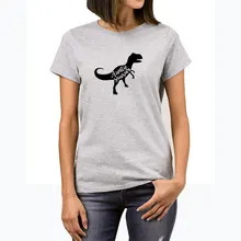 T-shirts for Women 2017 Summer Dinosaur Auntie SaurusTumblr Funny Harajuku Punk T Shirt Clothes TShirt Bts Female T-shirt Tops