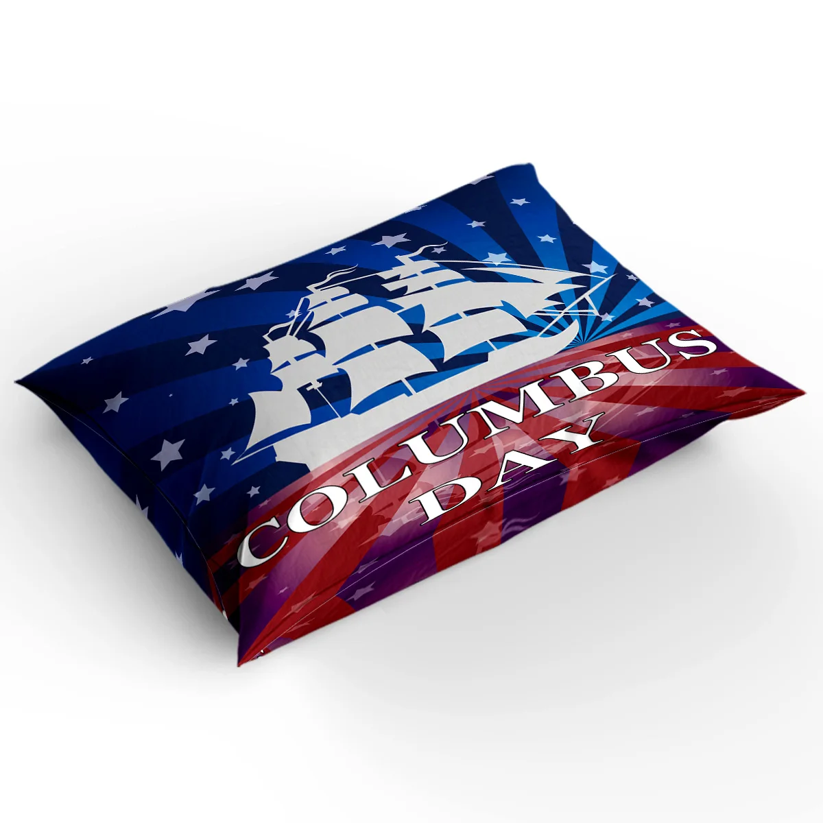Flag Art Columbus Day 4 Piece Bedding Sets 3 Piece Bedding Sets St. Patrick's Day California King Election Day April Fools