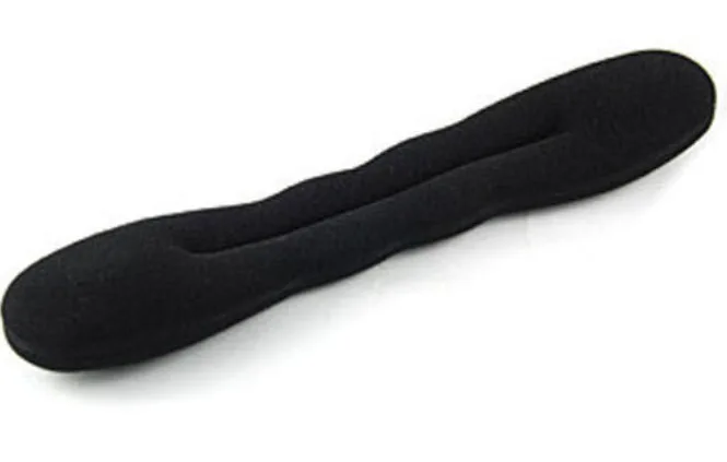 Женские губки для Волос Braiders черный волшебный пенопластовый диск устройство пончик Быстрый грязный булочка заколка для волос аксессуары для волос 1 шт