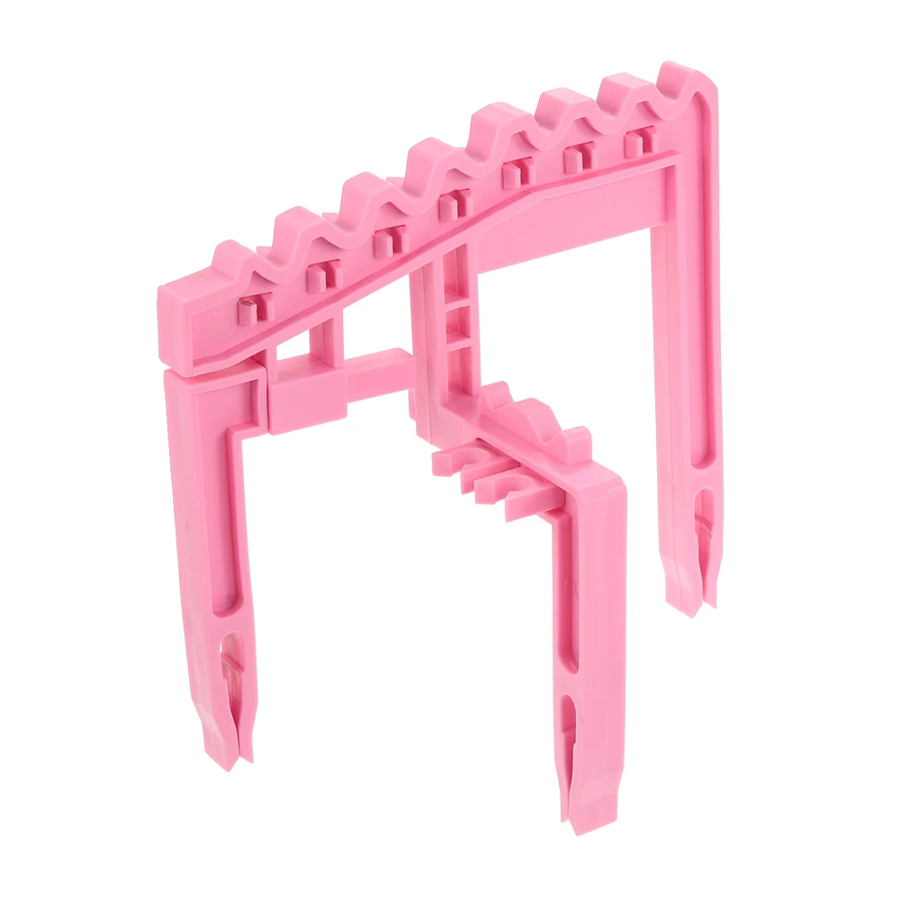 

New Portable Set 9 Golf Iron Club Shafts Protection Holder Organizer Practice Tool Pink