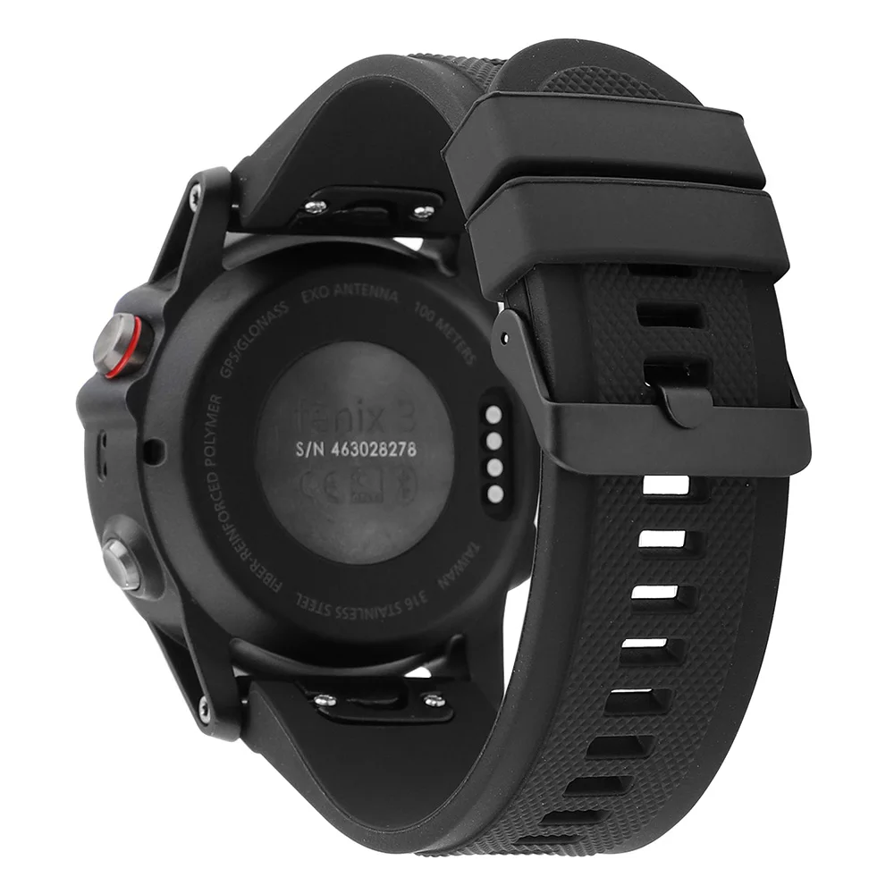 Quick Fit Силиконовый ремешок для часов 20/22/26 мм для Garmin Fenix 5X/5X Плюс/5S/5/3/3HR/Forerunner 935/Quatix 3/5 резина Ремешок из искусственной кожи