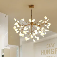 postmodern LED chandelier Nordic living room suspended lighting home fixtures restaurant hanging lights bedroom pendant lamps crystal restaurant chandelier rectangular hong kong style nordic postmodern light luxurious atmosphere bedroom living room lamps