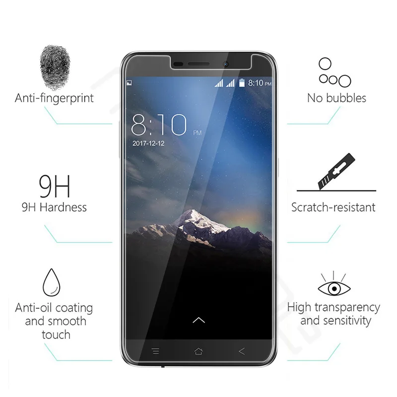 Для Blackview A10/A7 PRO/Omego proTempered Glass ультратонкая защитная пленка Взрывозащищенная для