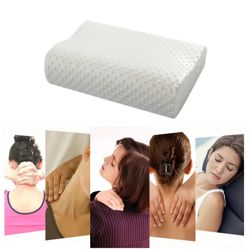 

Professional orthopedic pillow memory pillows cushion Cervical Health Care Latex Neck Foam sleeping cushion physiotherapy