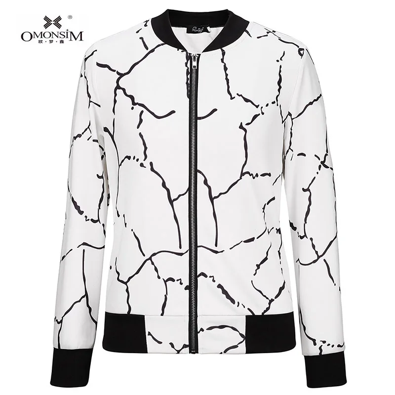 OMONSIM Autumn Art Printed European Style Women