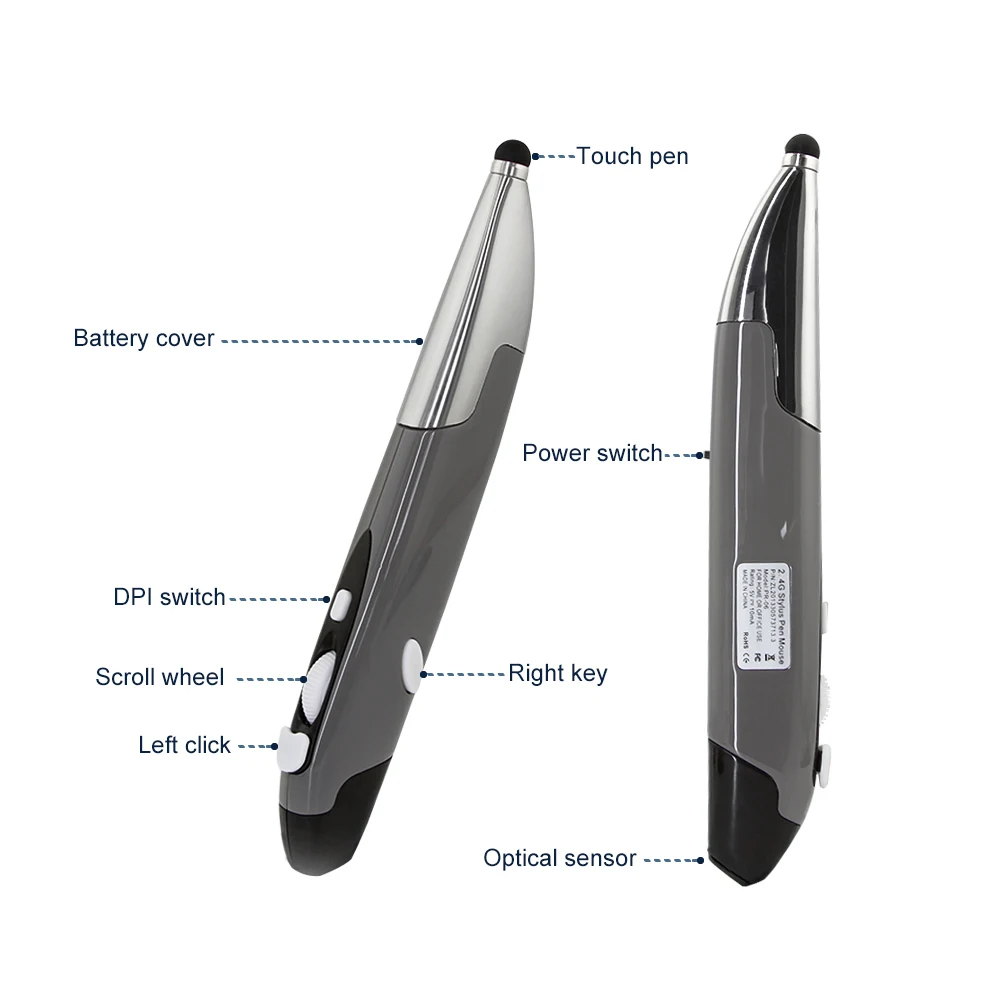 USB Wireless Mouse Wireless Air Pen Mouse Computer Mice PPT Pointer Capacitive Touch Screen Stylus with Mount for Laptop PC USB Wireless Mouse Wireless Air Pen Mouse Computer Mice PPT Pointer Capacitive Touch Screen Stylus with Mount for Laptop PC