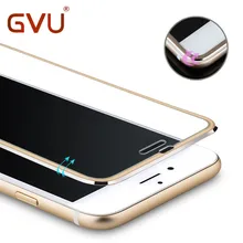 For iPhone 7 Glass 3D Edge Aluminum Alloy Tempered Glass Full Screen Protector For iPhone 5 5S 6 6S Tempered Glass Film