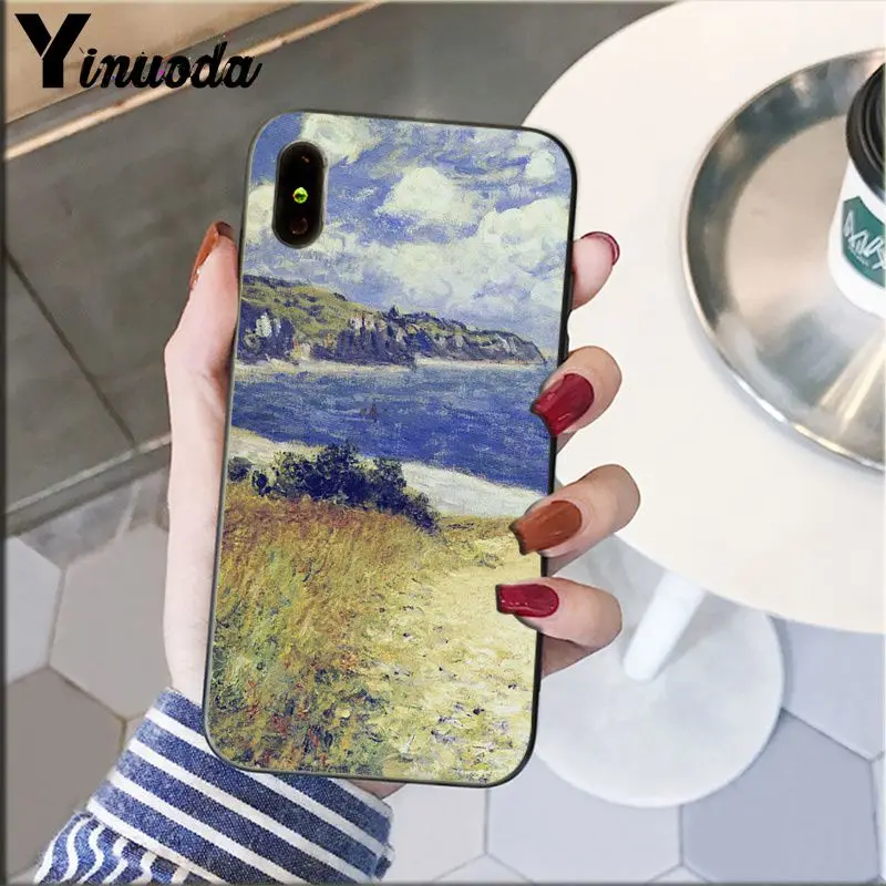 Yinuoda Клода Мона импрессионизма художника чехол для телефона для Apple iPhone 8 7 6 6S Plus X XS MAX 5 5S SE XR Чехол для мобильного телефона s