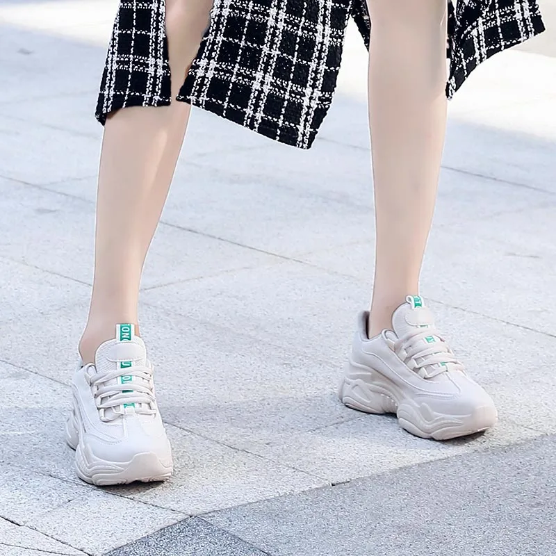 Женская обувь; белые кроссовки на платформе; женские кроссовки; Повседневная обувь; chaussures femme Zapatos de Mujer Zapatillas Ladies Basket