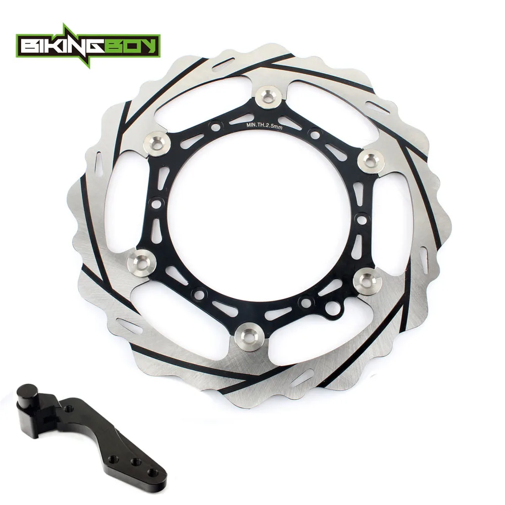 

BIKINGBOY Oversize 270mm Front Brake Disc Disk Rotor Bracket for KTM 125 250 300 400 450 500 525 EXC MXC SX SX-F GS SXS XC W G