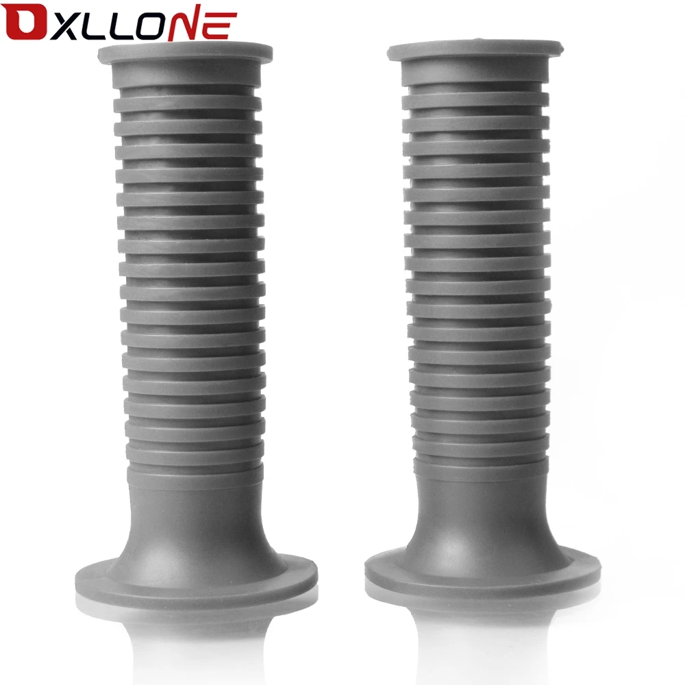Motorcycle Handle Bar Rubber Motorbikes Grips Moto Hand bar Parts For kawasaki Z 250 300 650 750 900 900RS 1000 1000SX ER 6F 6N - Цвет: 22mm 24mm Gray