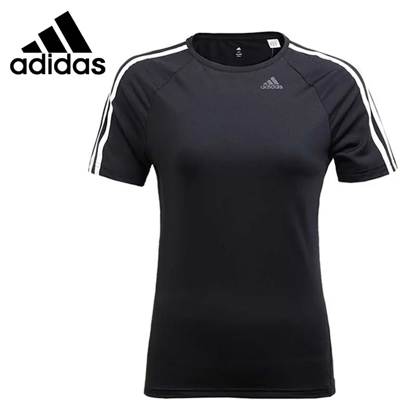 Оригинальный Новое поступление 2018 Adidas D2M tes e 3 s женские футболки с коротким