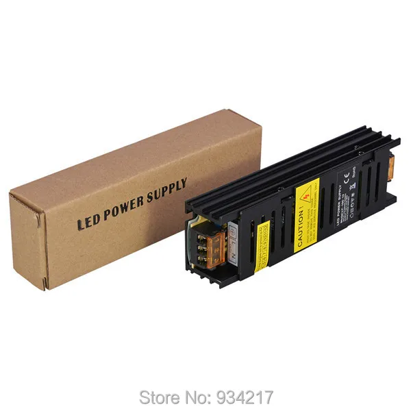 

12V 100W Switching LED Power Supply Small Switch 12vdc Led driver adapter for CCTV 3528/5050 LED strips Black Case