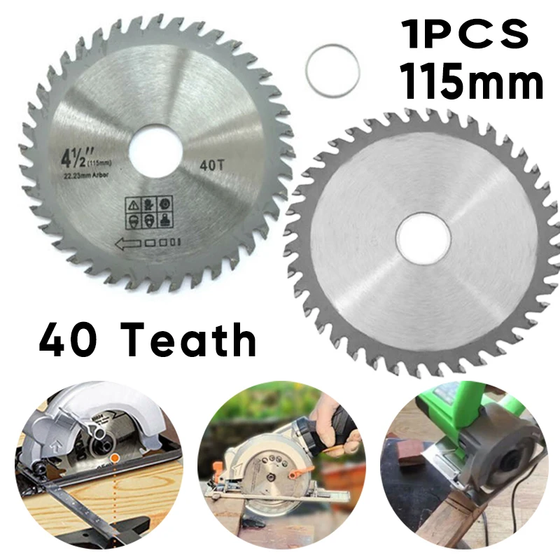 115 мм твердосплавная Пила диск циркулярная пила Лезвие круглый резка для инструмент для резьбы по дереву 1 шт