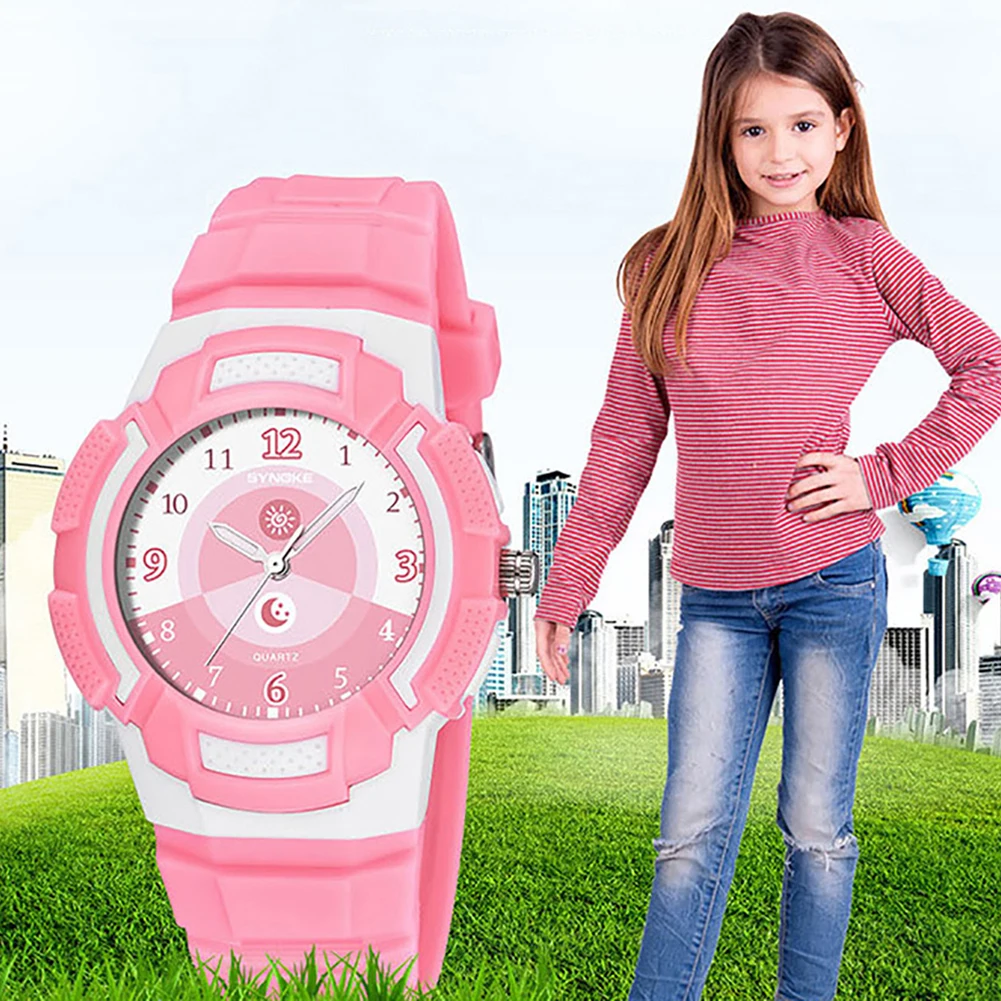 SANWOOD Children Sports Watches Digital Quartz Analog Kids Watch Boys Girls Fashion Casual Electronics Wristwatches Hot 5