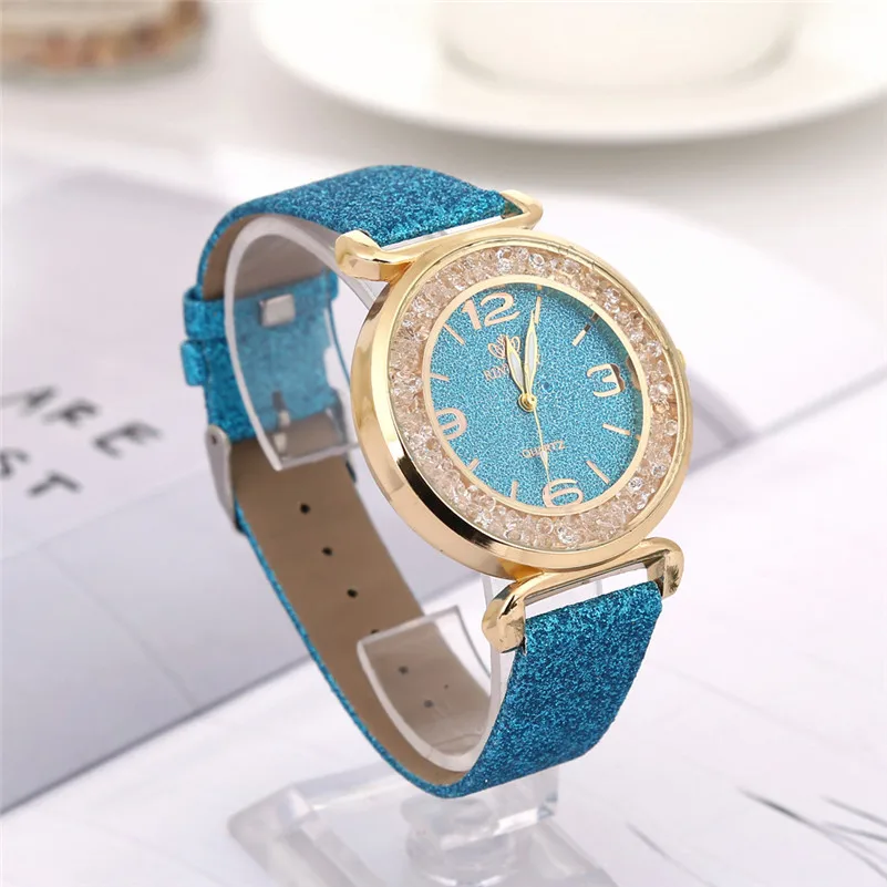 Women's watches brand fashion ladies watch Crystal Stainless Steel Analog Quartz Wrist Watch clock Relogio feminino M03 (15)