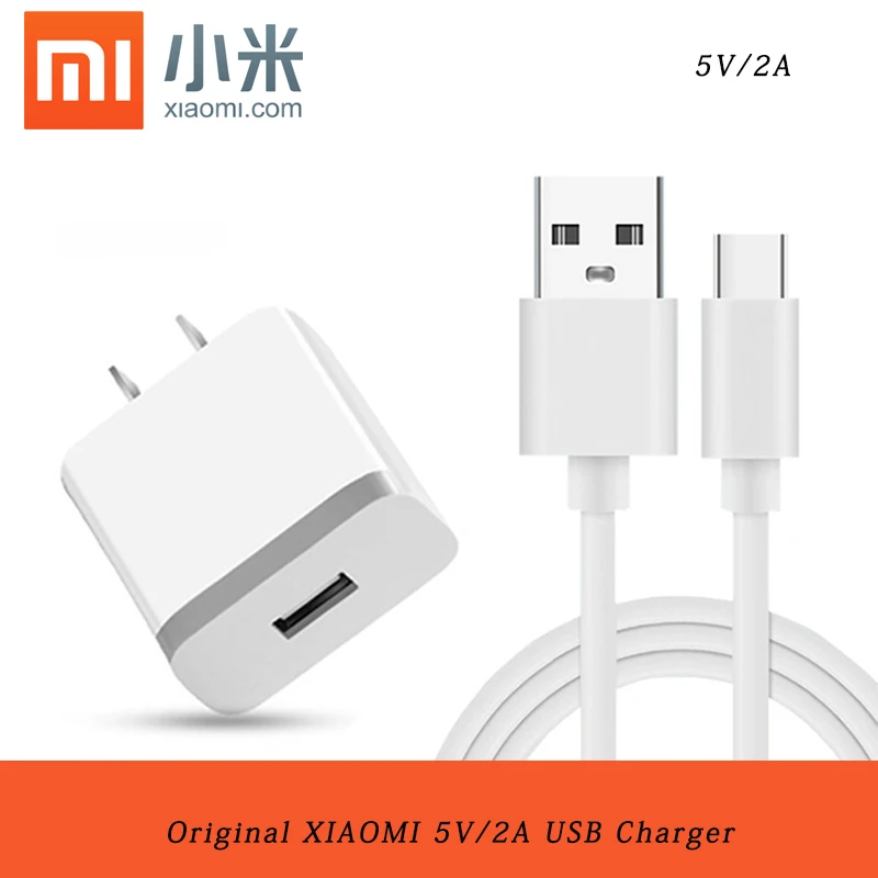 

Original XIAOMI USB Charger 5V/2A Micro USB/Type C Data Cable For MI F1 A1 A2 Lite 5 6 8 Se Redmi Note 4 4X 5 6A 7 K20