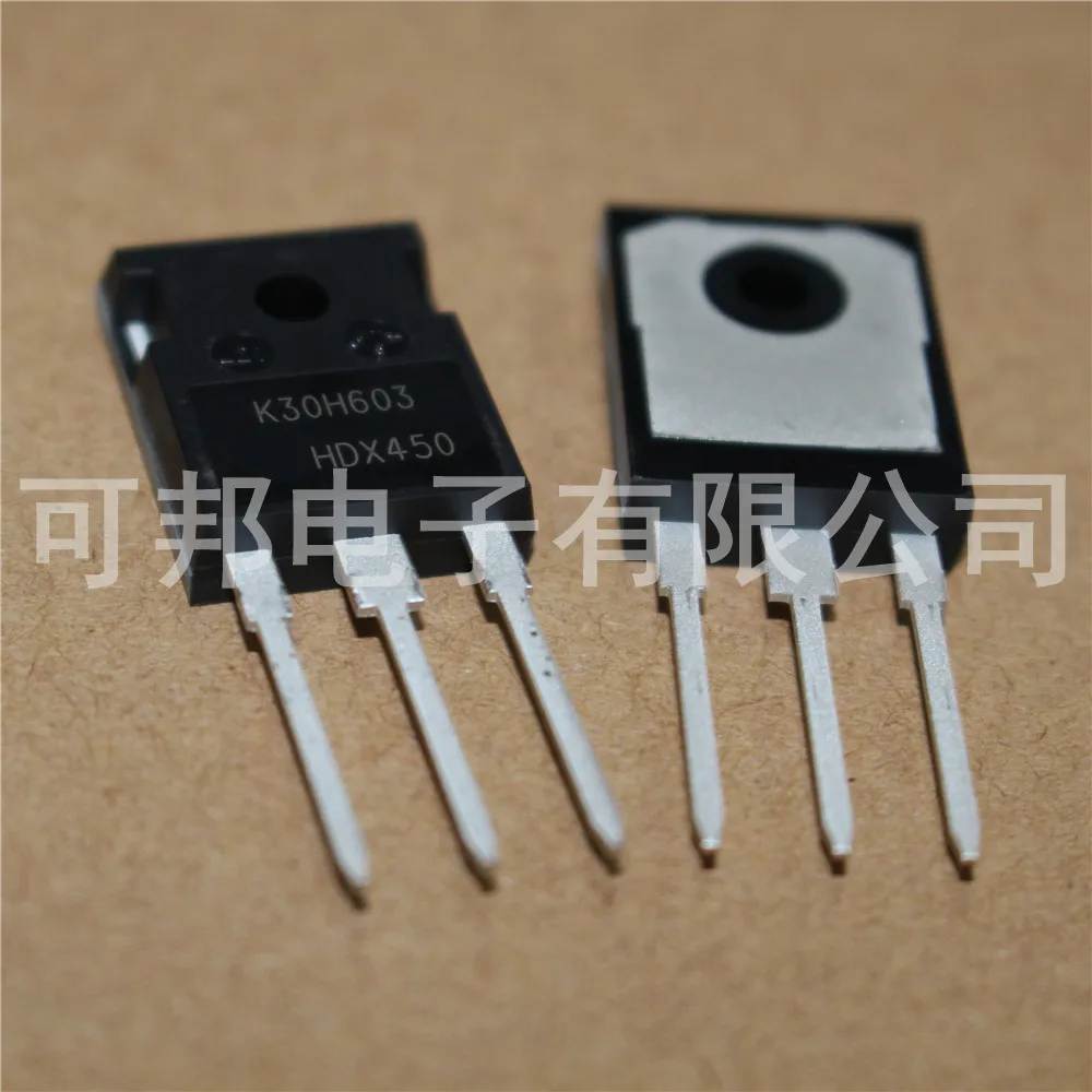 10pcs/lot IKW30N60H3 K30H603 TO-247 IKW30N60 600V 30A 187W