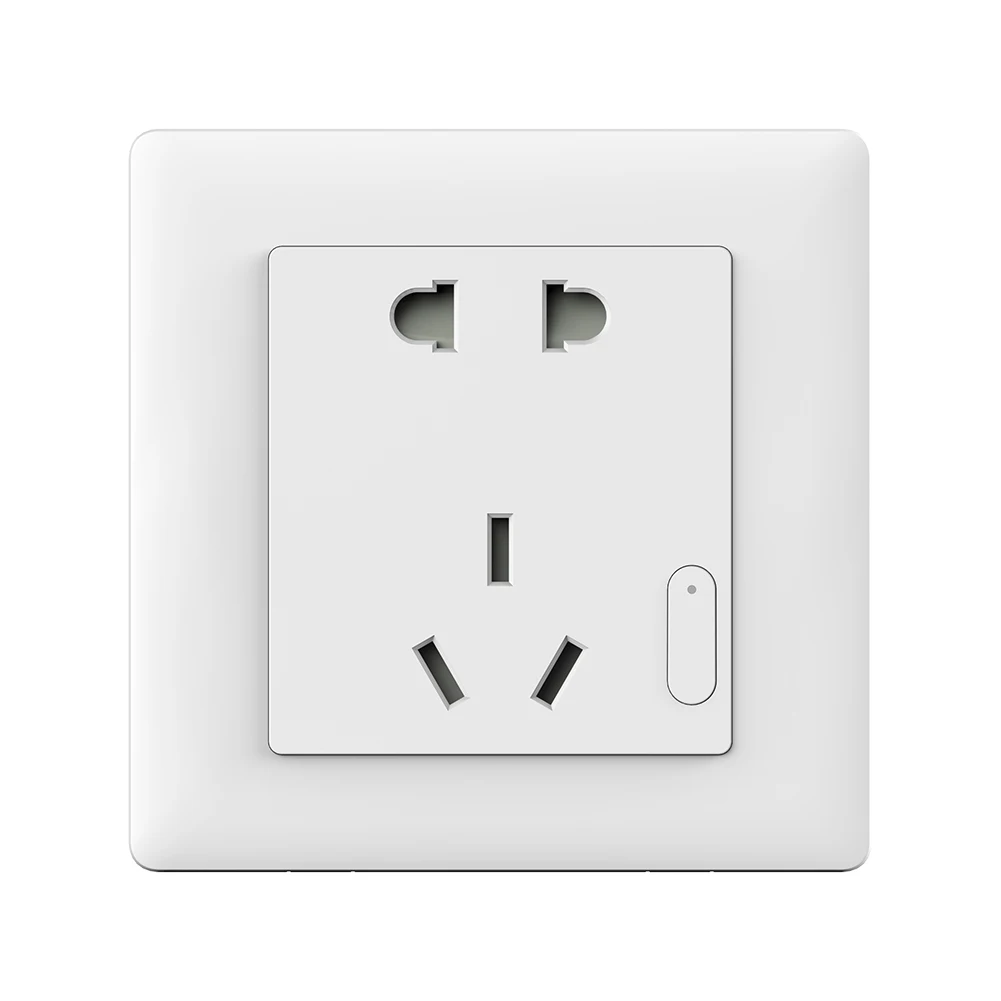 

HOT Smart Light Control ZiGBee Wall Switch Socket Plug Via Smartphone APP Wireless Remote TI99