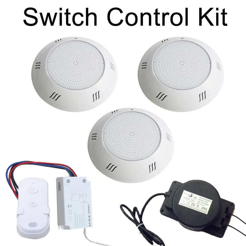 HOTOOK luces bajo el agua LED Wifi Piscina luz RGB 2,4g Kit de resina de Foco PAR56 Piscina lámpara con temporizador Dimmer App controlada