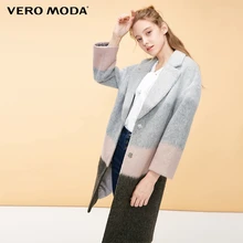 О товаре стиль 47% шерсть сочетающихся цветов пуговица шерстяное пальто для женщин | 318427513