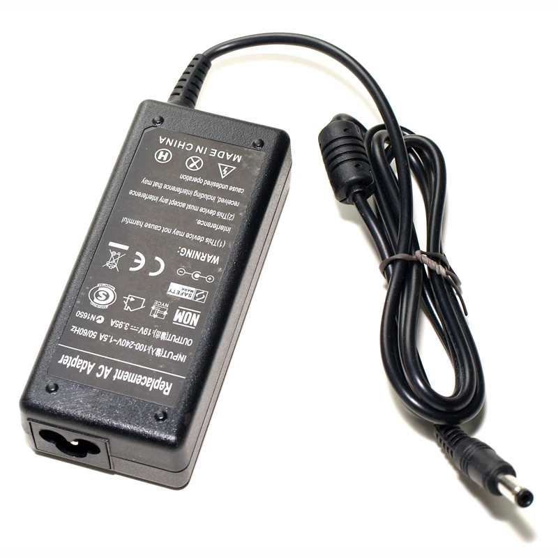 Зарядное устройство для ноутбука 19 в 5 А 2 x мм Toshiba L600 L700 L650 X42J K52J M810 L202 M105 L536 C600 M802