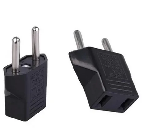 

10pcs EU To US plug china plug Adapter Socket Plug Converter Travel Electrical Power Adapter Socket US To EU Plug for tourism