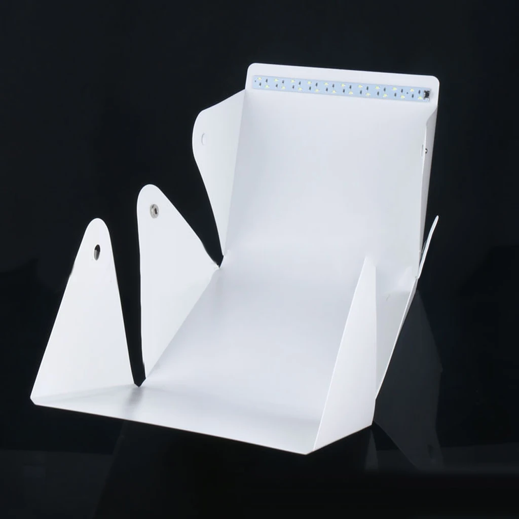 Light Room Photo Studio 9 inch Photography Lighting Tent Backdrop Cube Mini Box with 4 Backdrops