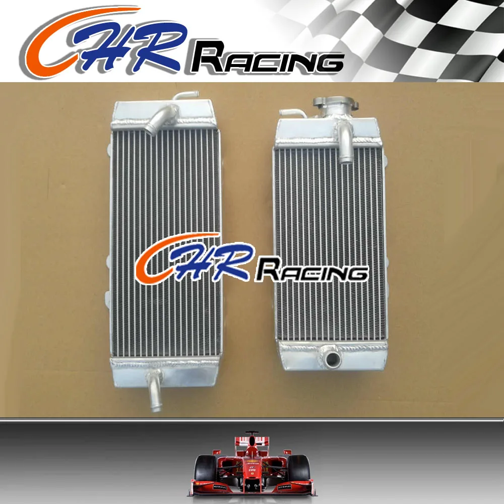 CHR ALUMINUM COOLANT RADIATOR FOR KAWASAKI KXF250 KX250F KX 250F KXF 250 2009 2010 09 10 in