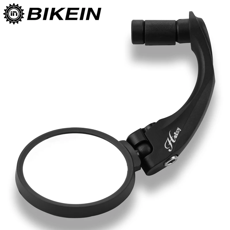 Flexible Bike Mirrors Clear Bicycle Rear View Mirror MTB Bike Bar Ends