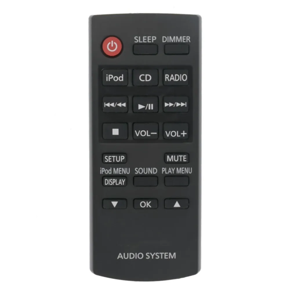 

New N2QAYC000077 Remote Control fit for Panasonic SC-HC28 SCHC28 SA-HC28 Compact Stereo System