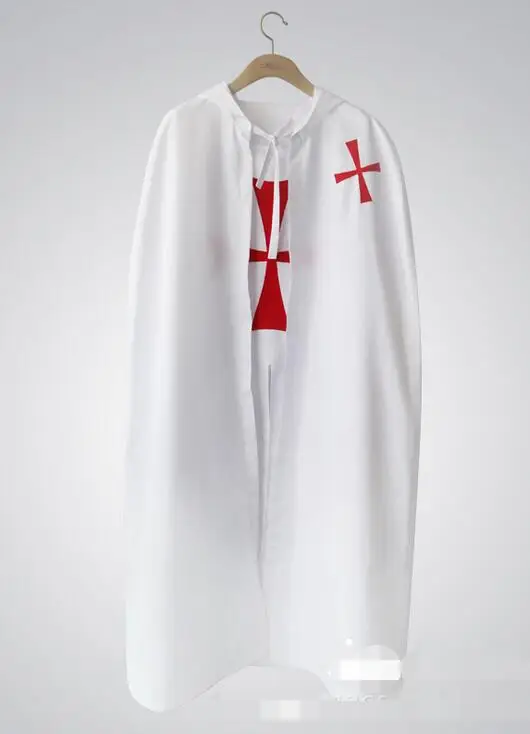 

MEDIEVAL Knight Crusader TEMPLAR Middle Ages Mens SLEEVELESS TUNIC LARP S/M L/XL/XXL